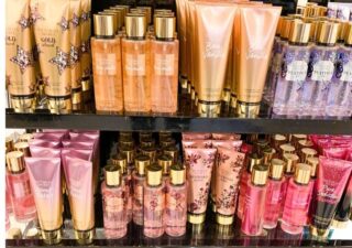 Victoria's Secret Mists on Sale - mist and lotion in store