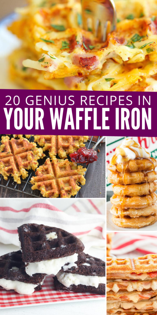 Check out these tasty recipes in waffle maker! From sweet to savory and all things in between. Whip up these for snacks, lunch or dinner. #passion4savings #waffle #wafflemaker #savory #sweet #dessert #best #easy waffle maker recipes