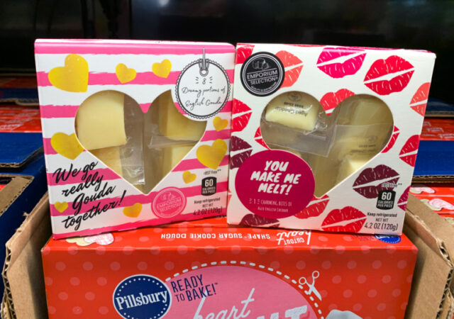 Aldi Valentine Cheeses