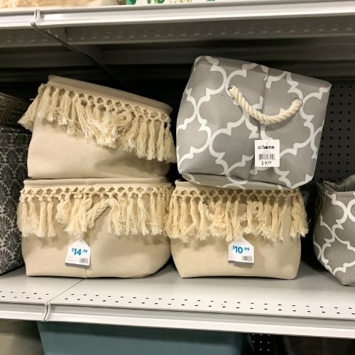 At Home Storage Bins