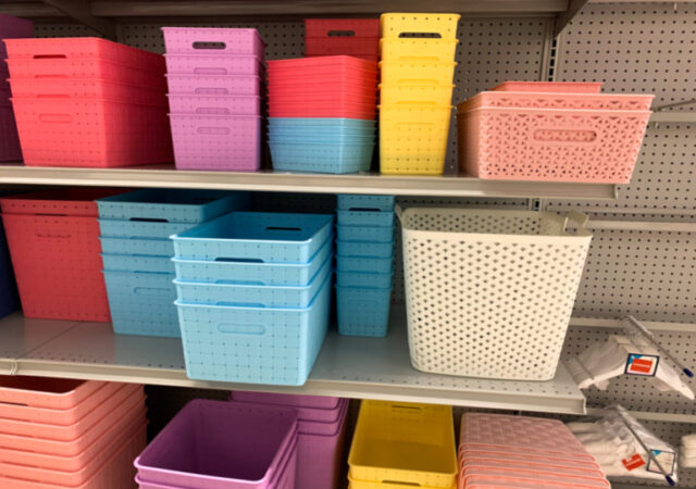 At Home Storage Bins