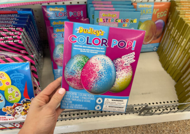 Dollar Tree Egg Decorating Kits