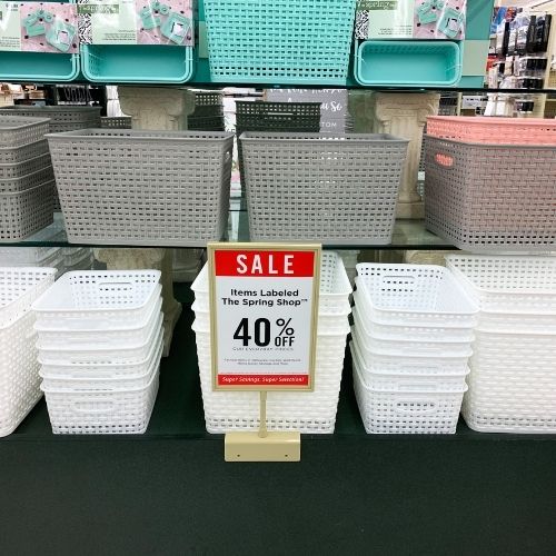 Clear Storage Container, Hobby Lobby