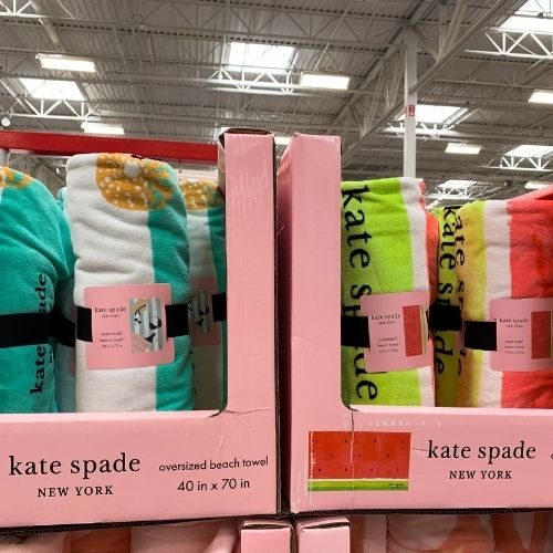 Kate Spade Beach Towels now at Sam's Club in store!