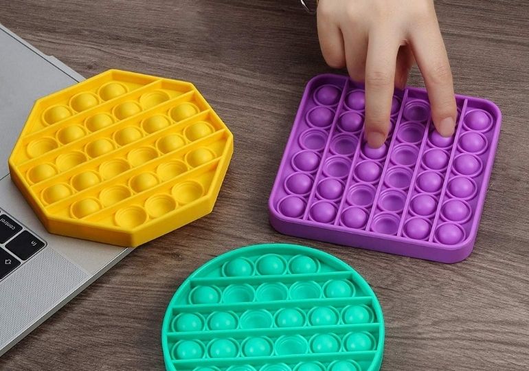 Pop Bubble Sensory Fidget Toy On Sale Great For Kids Or Adults