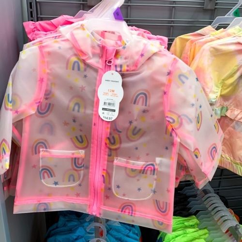 Wonder Nation Rain Jacket 