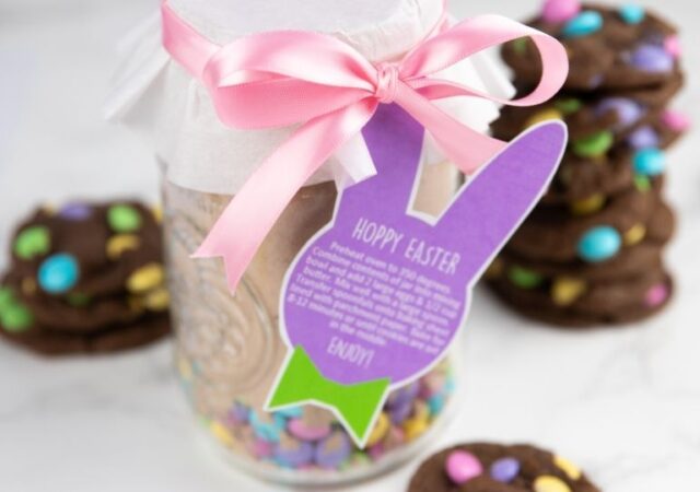 Easter cookie jar