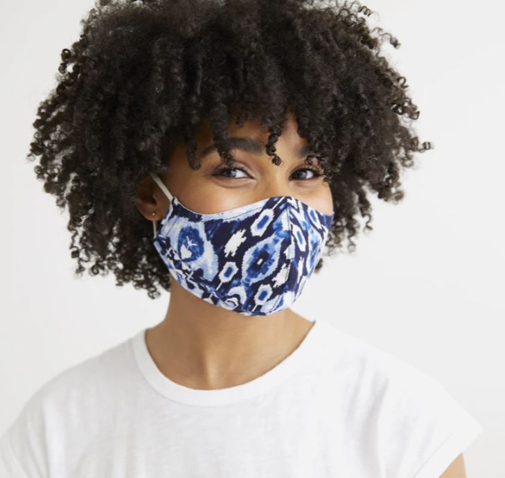 Vera Bradley Face Masks on Sale - girl wearing face mask