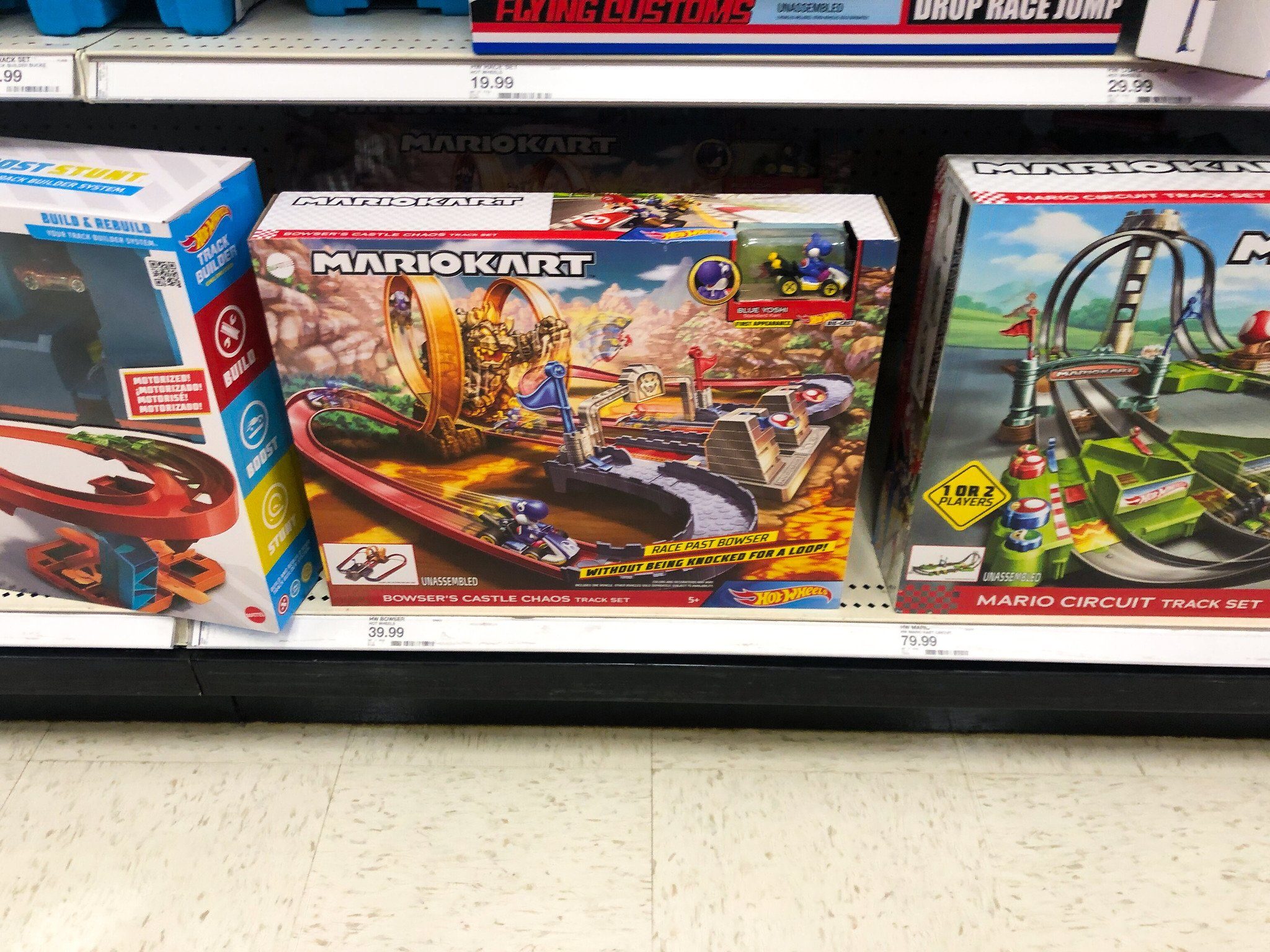 Hot Wheels Gift Card Deal - track set in store