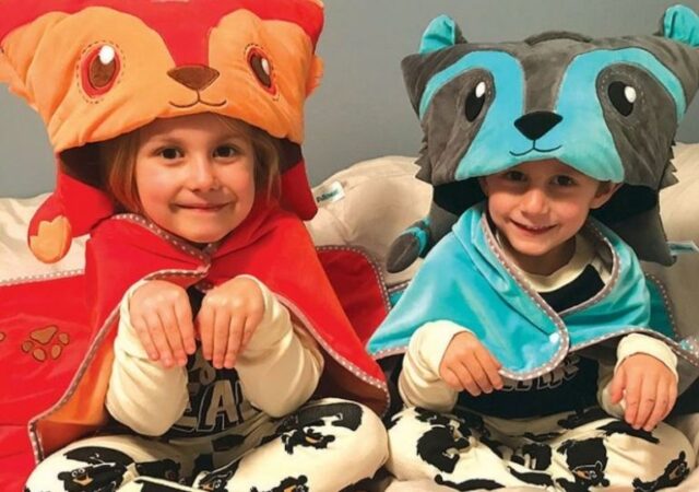 Pillowie Pets on Sale - kids wearing pillowie pets