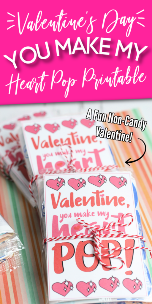 Snag this free popcorn valentine printable for gifting loved ones. This is a free printable You Make My Heart Pop Printable to use for v-day! #passion4savings #valentine #printable #freebie #free #vday #popcorn #Noncandy #freeprintable #forkids printable valentines popcorn