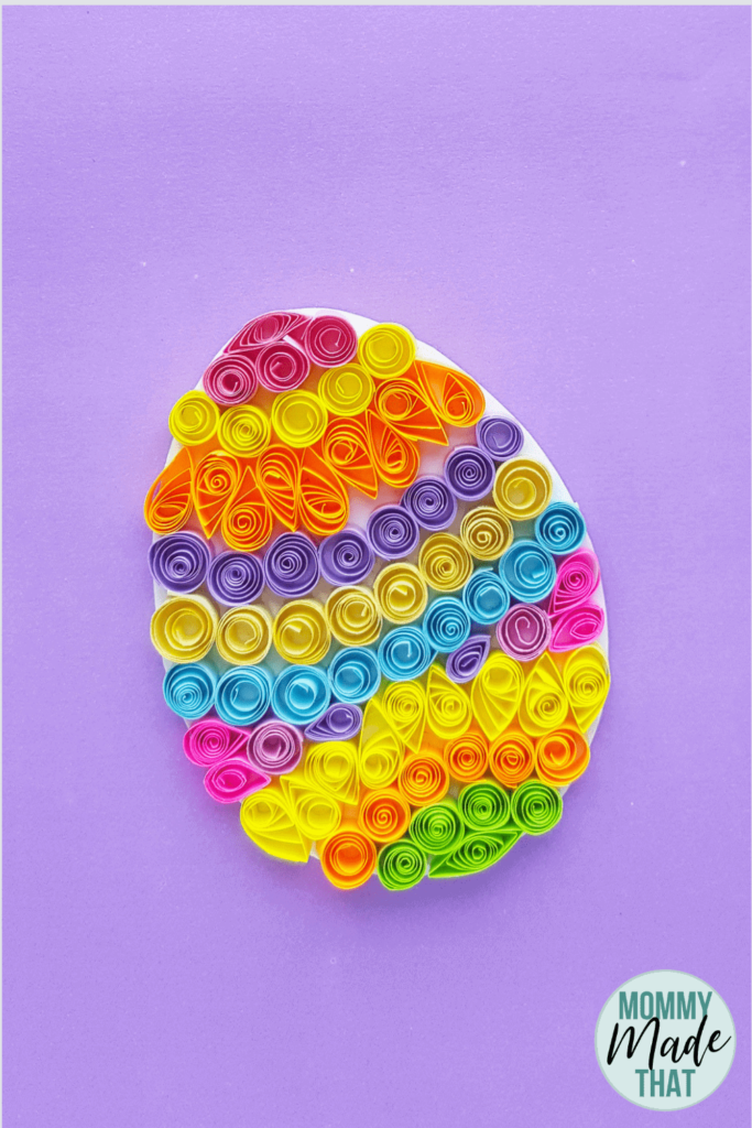 quilled egg 