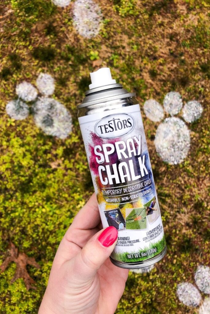spray chalk paw printable