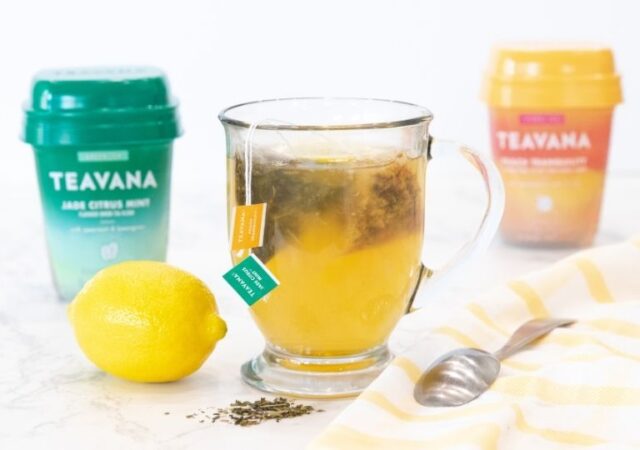 medicine ball tea in cup