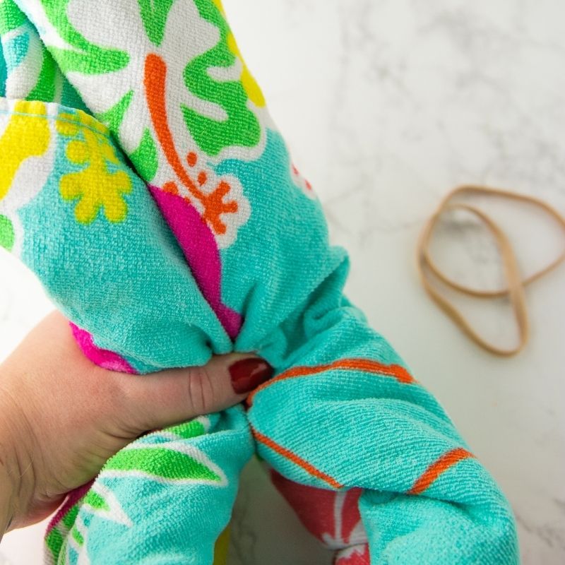 How to Make a Bunny with a Beach Towel Passion For Savings