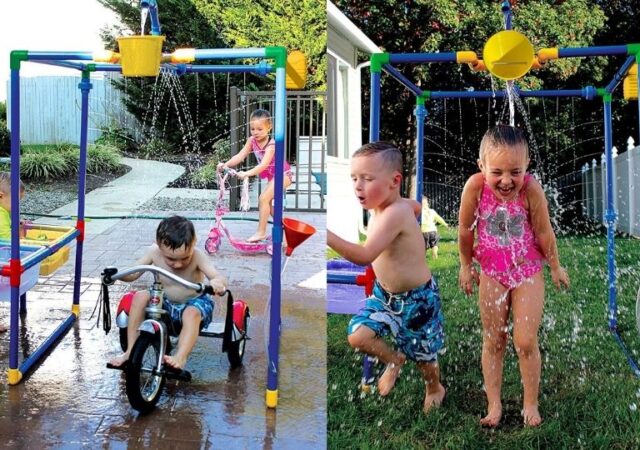 Buckets of Fun Backyard Water Park (1)