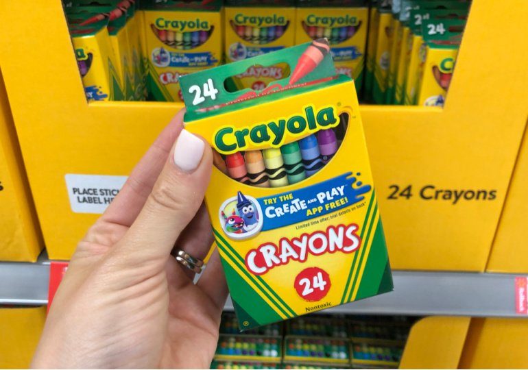 A Back to School Crayon Box with Cricut