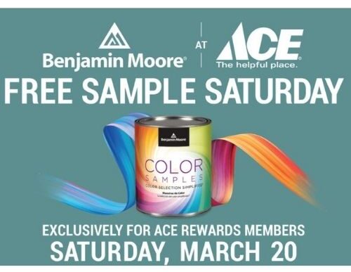 Free Benjamin Moore Paint Sample