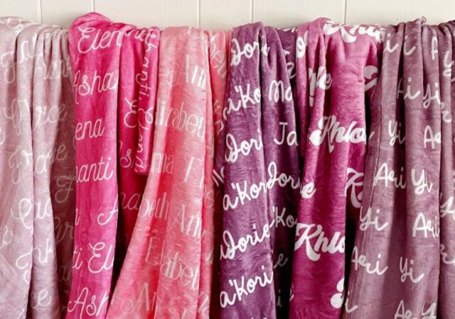 Personalized Baby Blankets on Sale