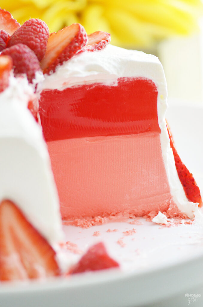 Strawberry Jello Cake