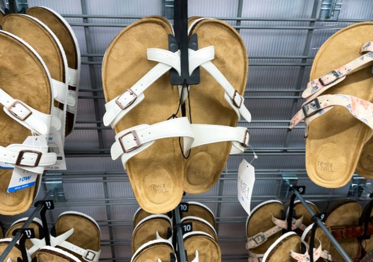 time and tru espadrille sandals