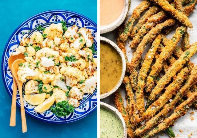 air fried vegetables