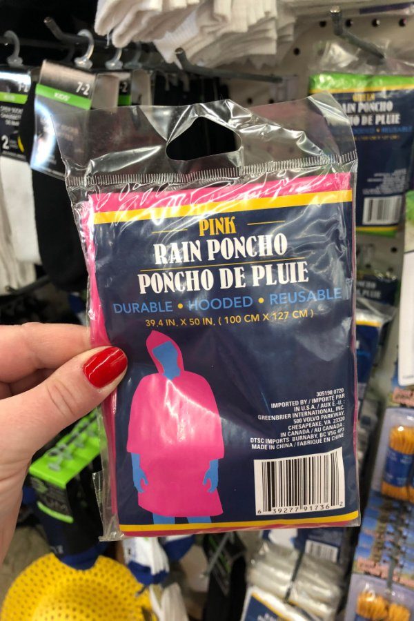 camping gear for rain