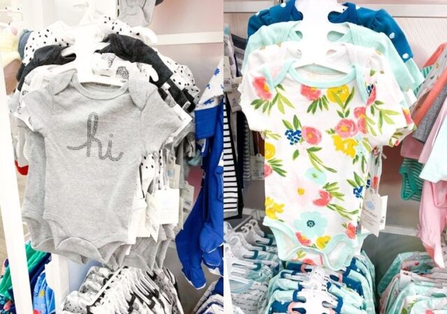 Cloud Island Baby Clothing Deals - onesies in store