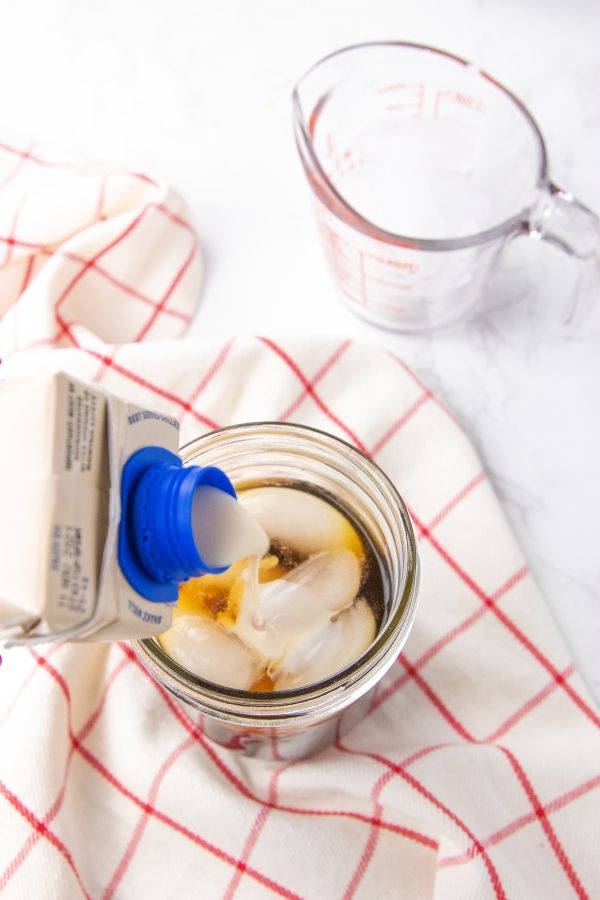 Proffee TikTok Drink Hack is a viral TikTok drink that has been around for years. Protein and coffee gives you the optimal boost to fuel you! #passion4savings #protein #proteinshake #coffee #keto #lowcarb #drink #easy #tiktok #viral #drinkrecipe easy cold coffee drink