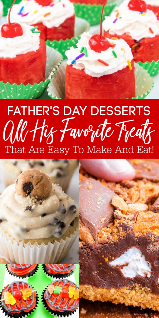 fathers day desserts