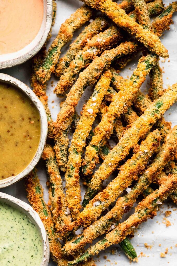 green bean fries