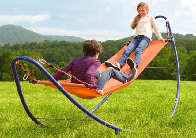 Kids 2-in-1 Hammock on Sale - kids on hammock