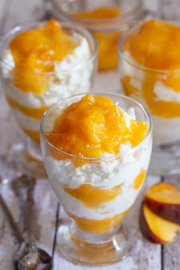 peach mousse