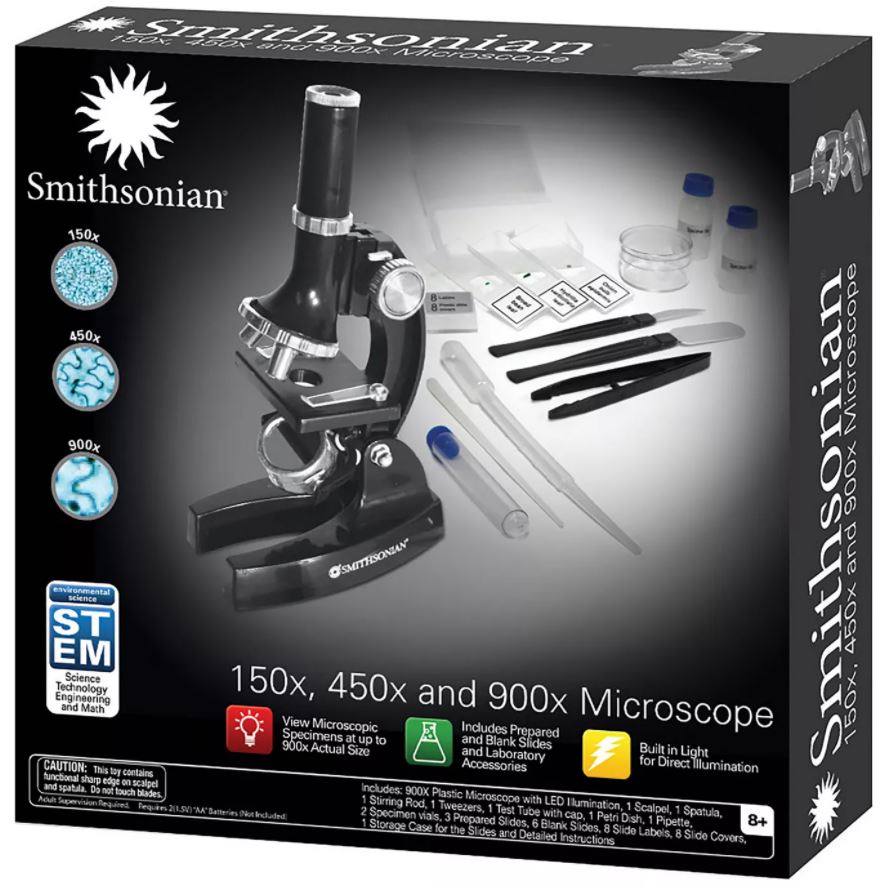 Smithsonian Activity Kits on Sale - microscope kit
