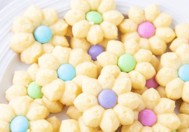Easter Spritz Cookies