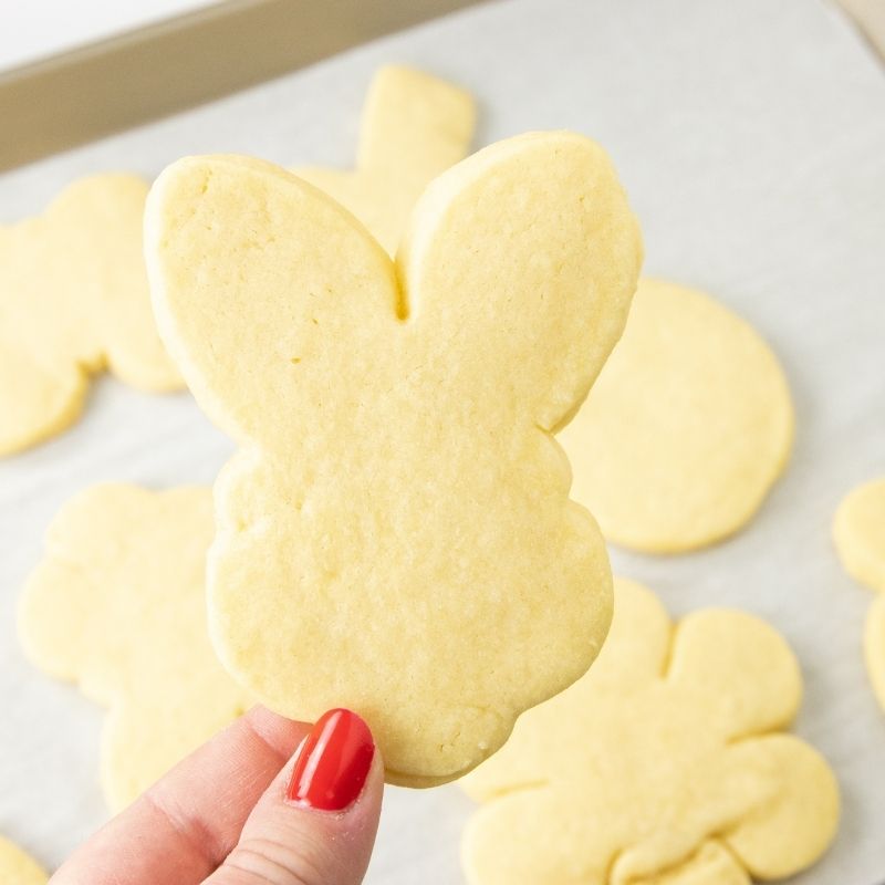 sugar cookies cooked without frosting