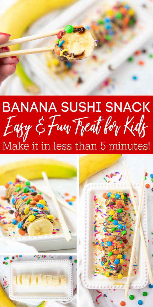 Banana Sushi Snack for Kids
