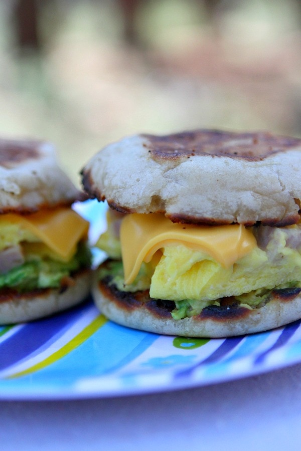 Camping Breakfast Sandwiches-Recipe