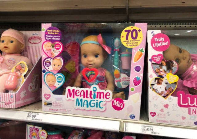 Mealtime Magic Mia Interactive Baby Doll