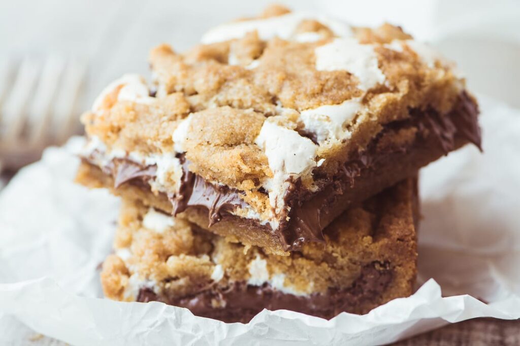 nutella smores bar