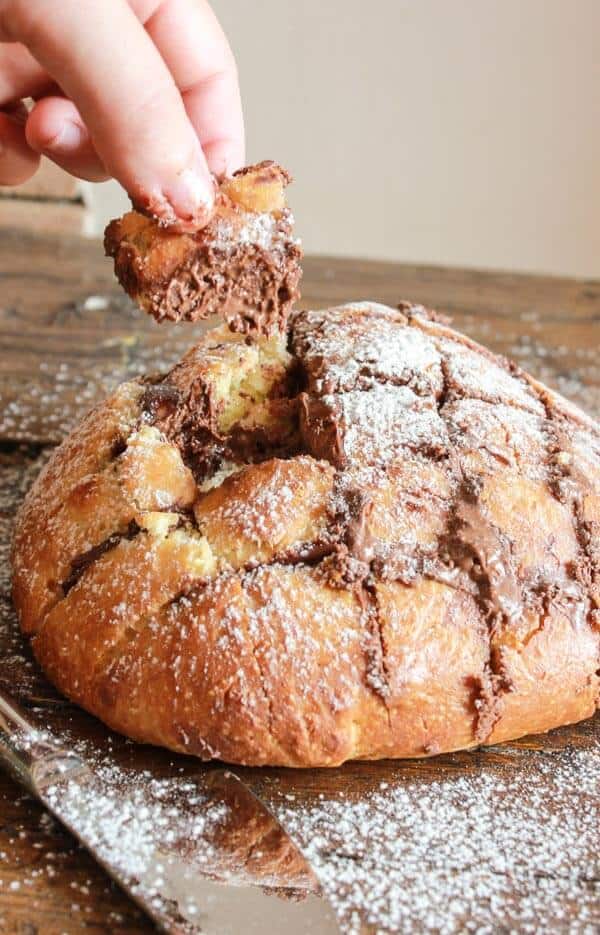 pull apart nutella bread 