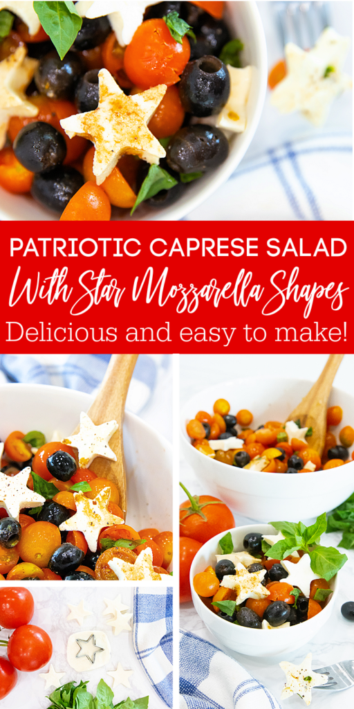 Patriotic Caprese Salad