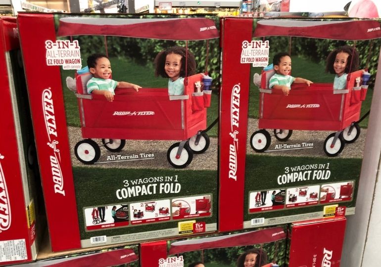 3 wagons in 1 compact fold