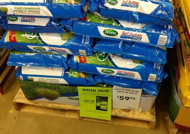 Scotts Turf Builder on Sale