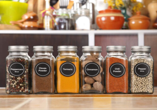 Spice Jars 24-Piece Set