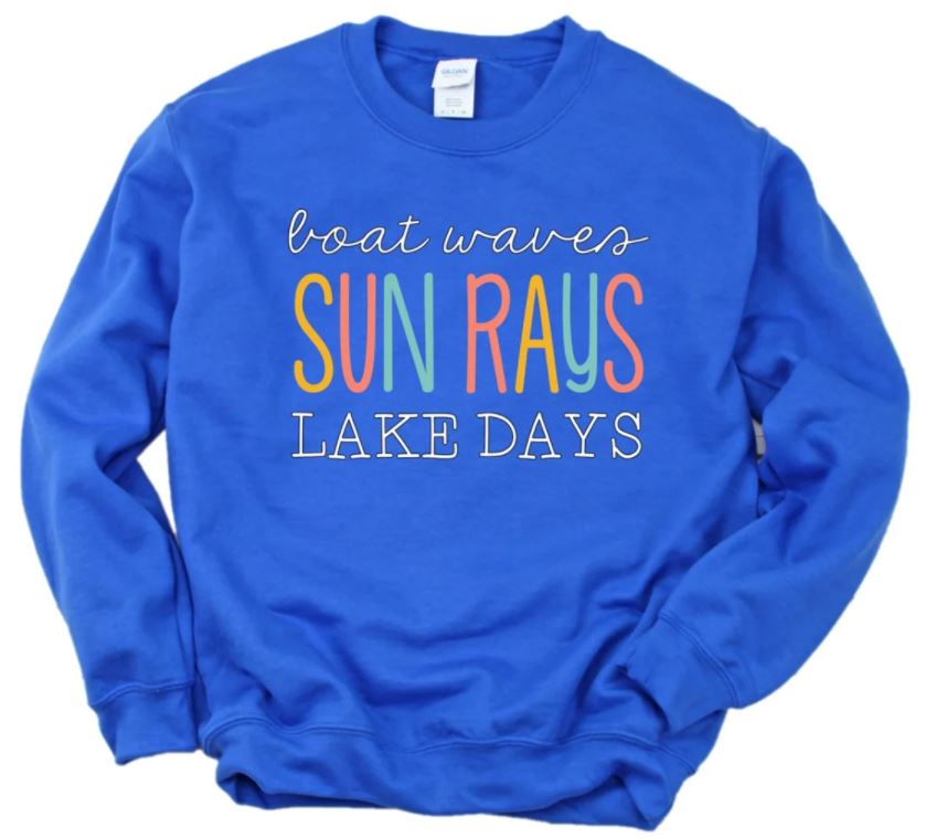 Lake Day Sweatshirts on Sale - sweatshirt