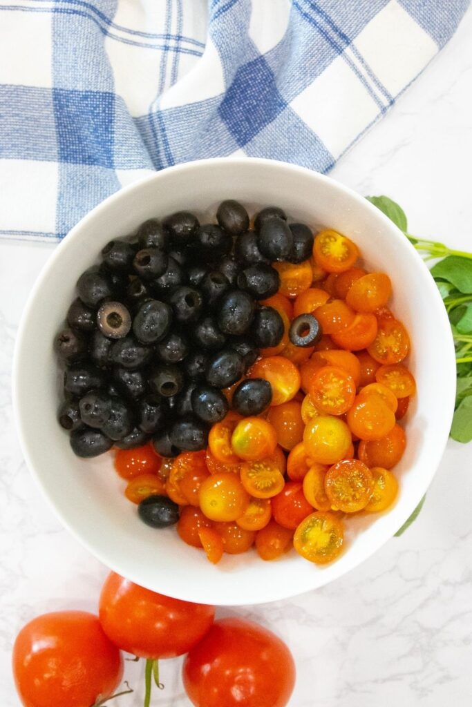summer side dish in a bowl