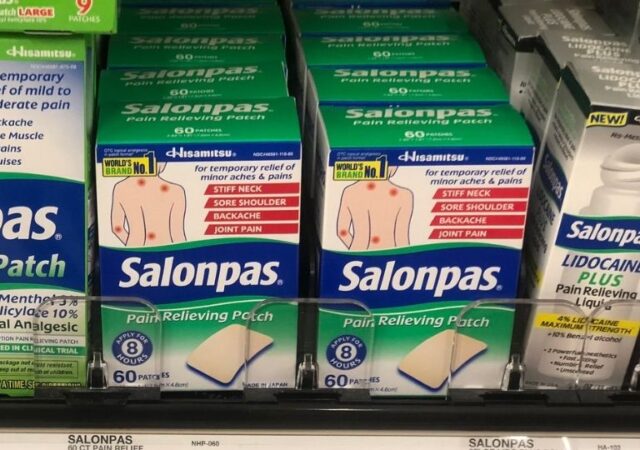 Free Salonpas Patch Sample