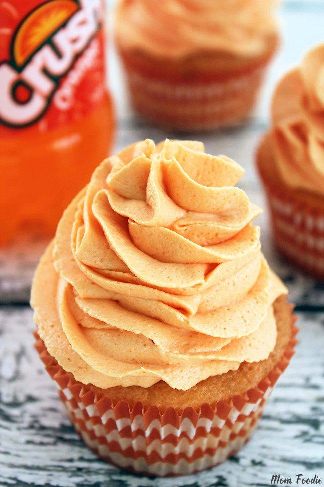 Orange Crush Cupcakes 
