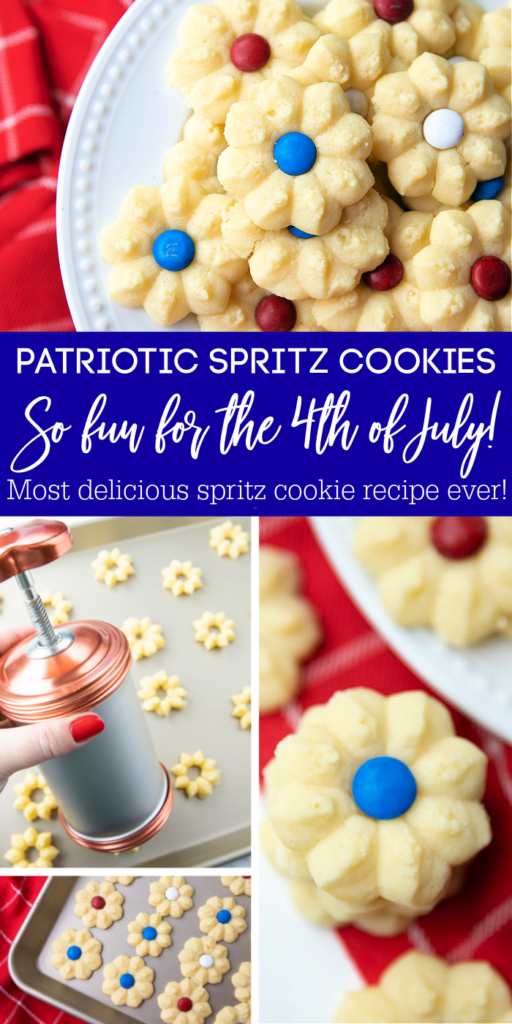 Patriotic Spritz Cookies